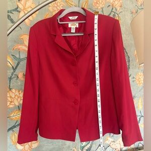 Talbots Red Women's Blazer